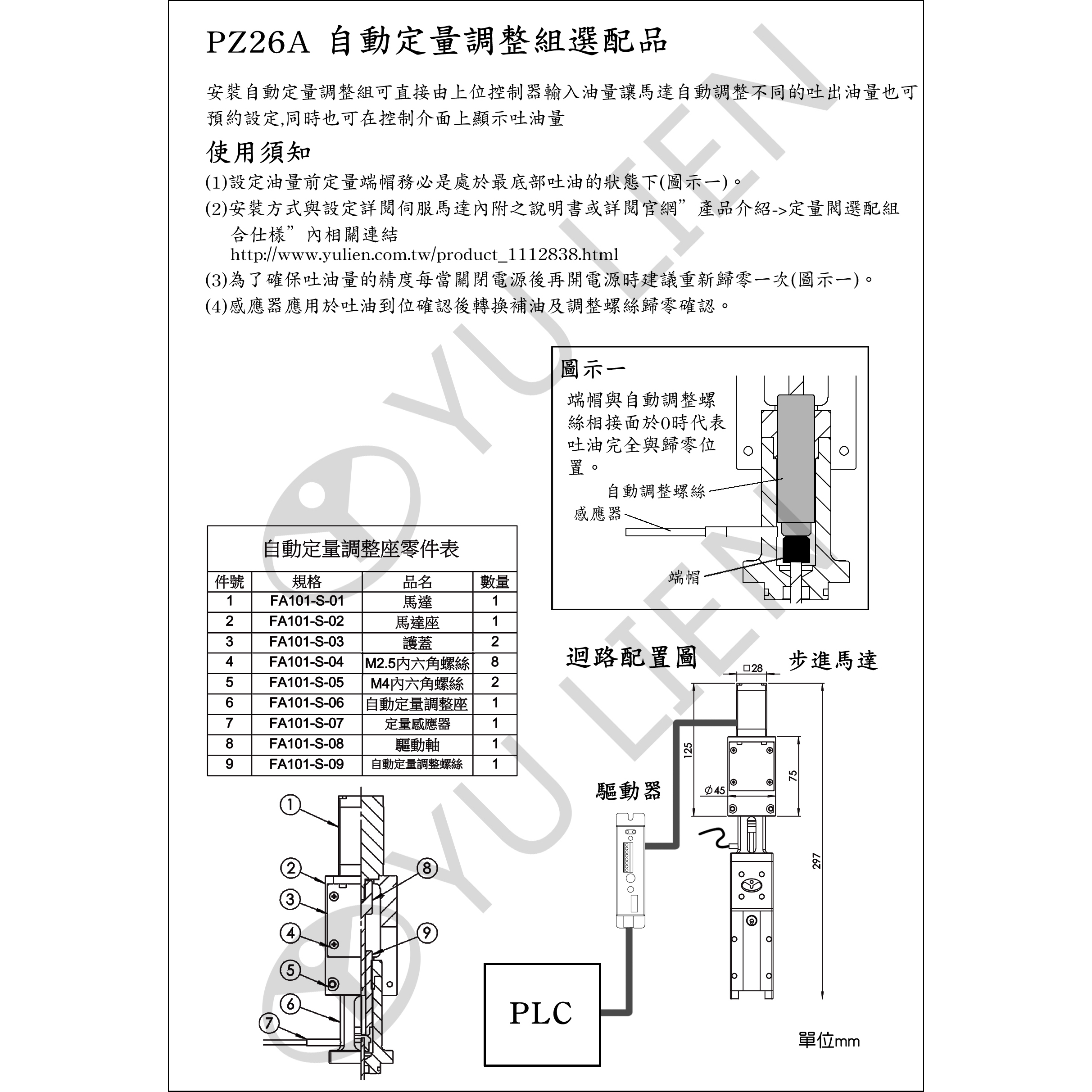 PRECISE DISPENSER FA101